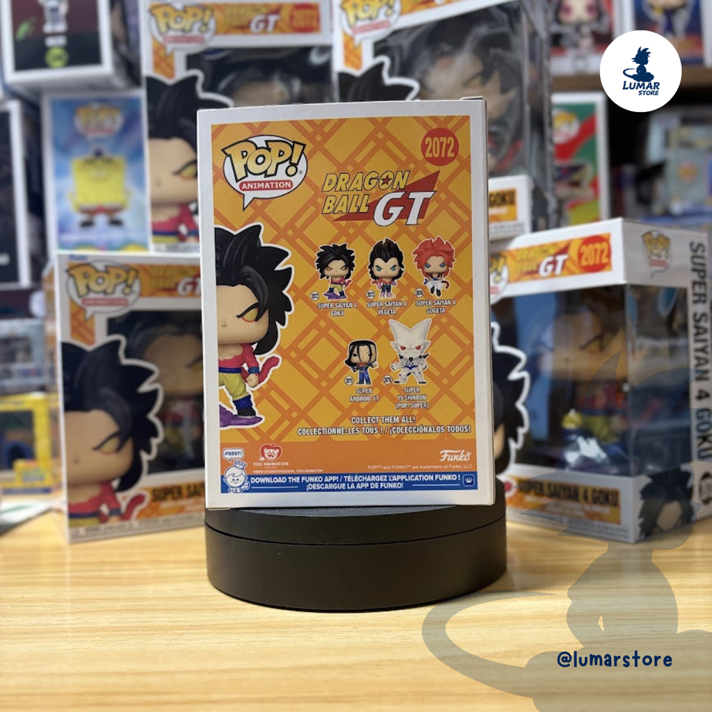 Funko Pop! Animation: Dragon Ball GT #2072 Super Saiyan 4 Goku