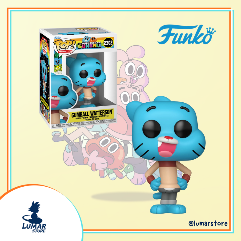 Funko Pop! Animation: El Increíble Mundo de Gumball #2302 Gumball Watterson