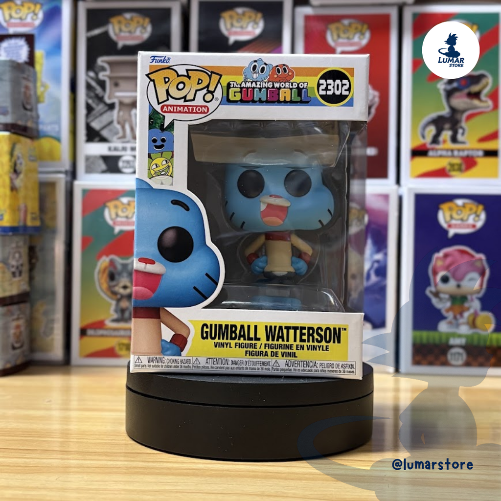 Funko Pop! Animation: El Increíble Mundo de Gumball #2302 Gumball Watterson