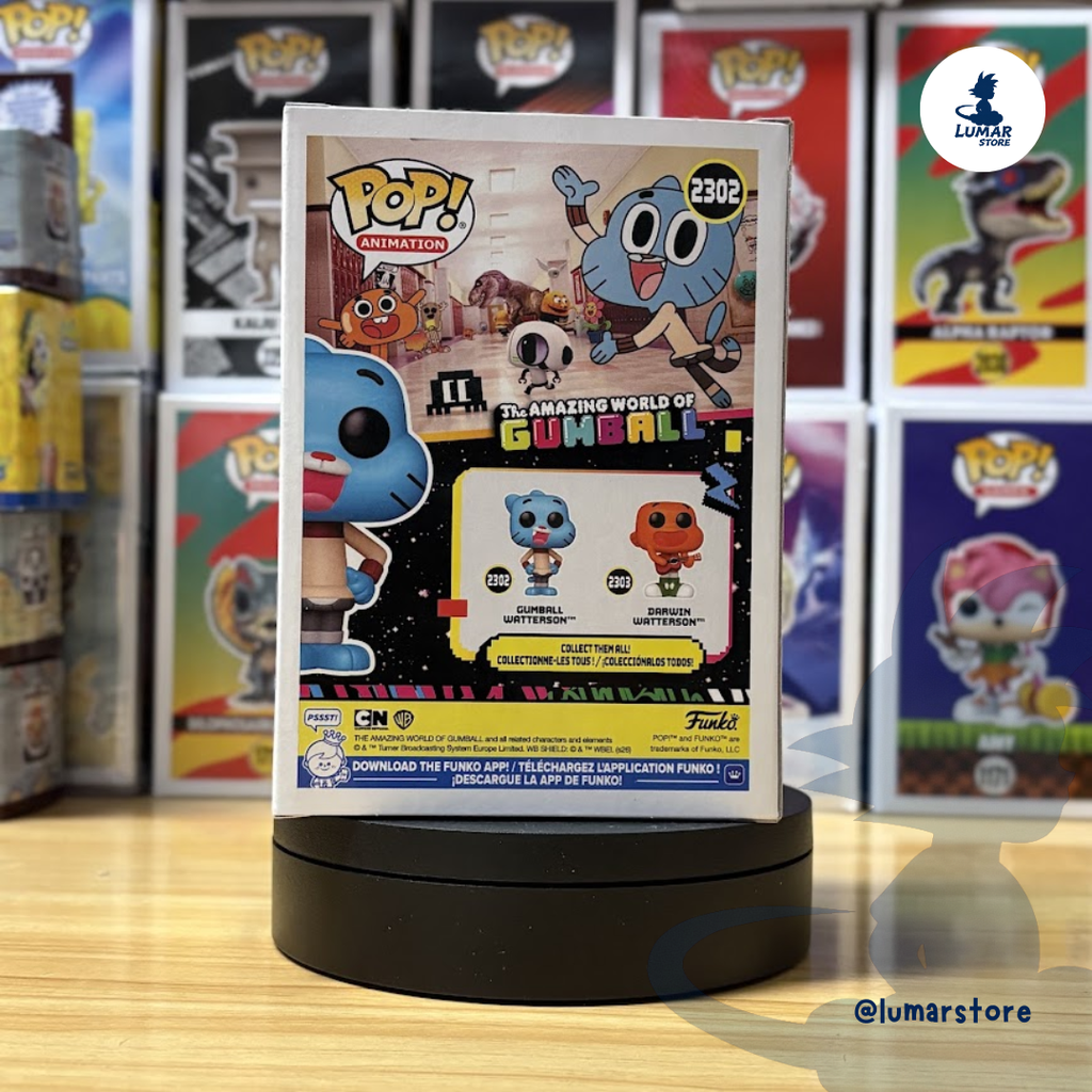 Funko Pop! Animation: El Increíble Mundo de Gumball #2302 Gumball Watterson