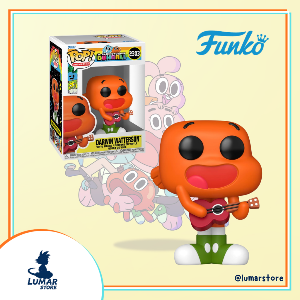 Funko Pop! Animation: El Increíble Mundo de Gumball #2303 Darwin Watterson