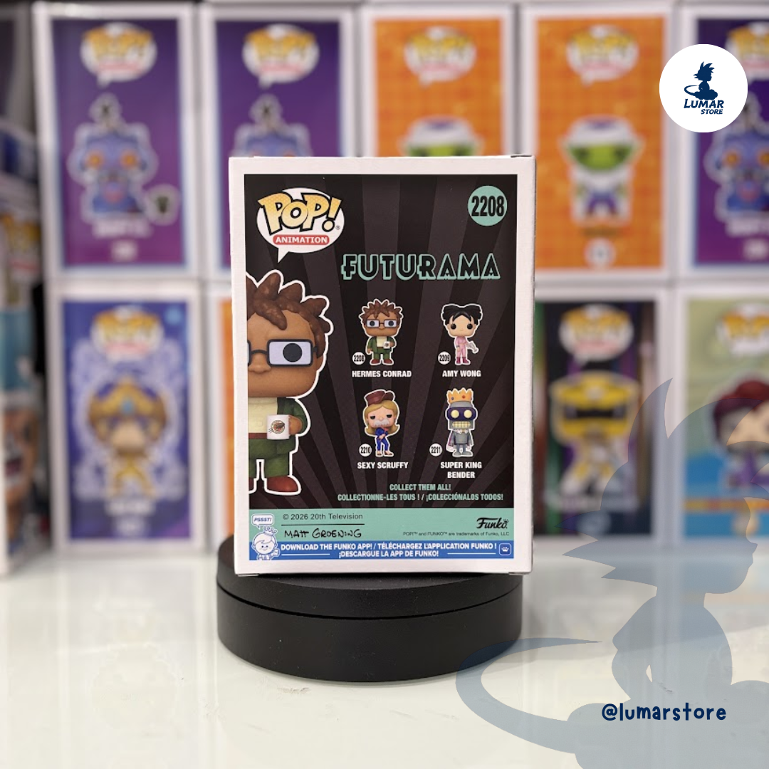 Funko Pop! Animation: Futurama #2208 Hermes Conrad