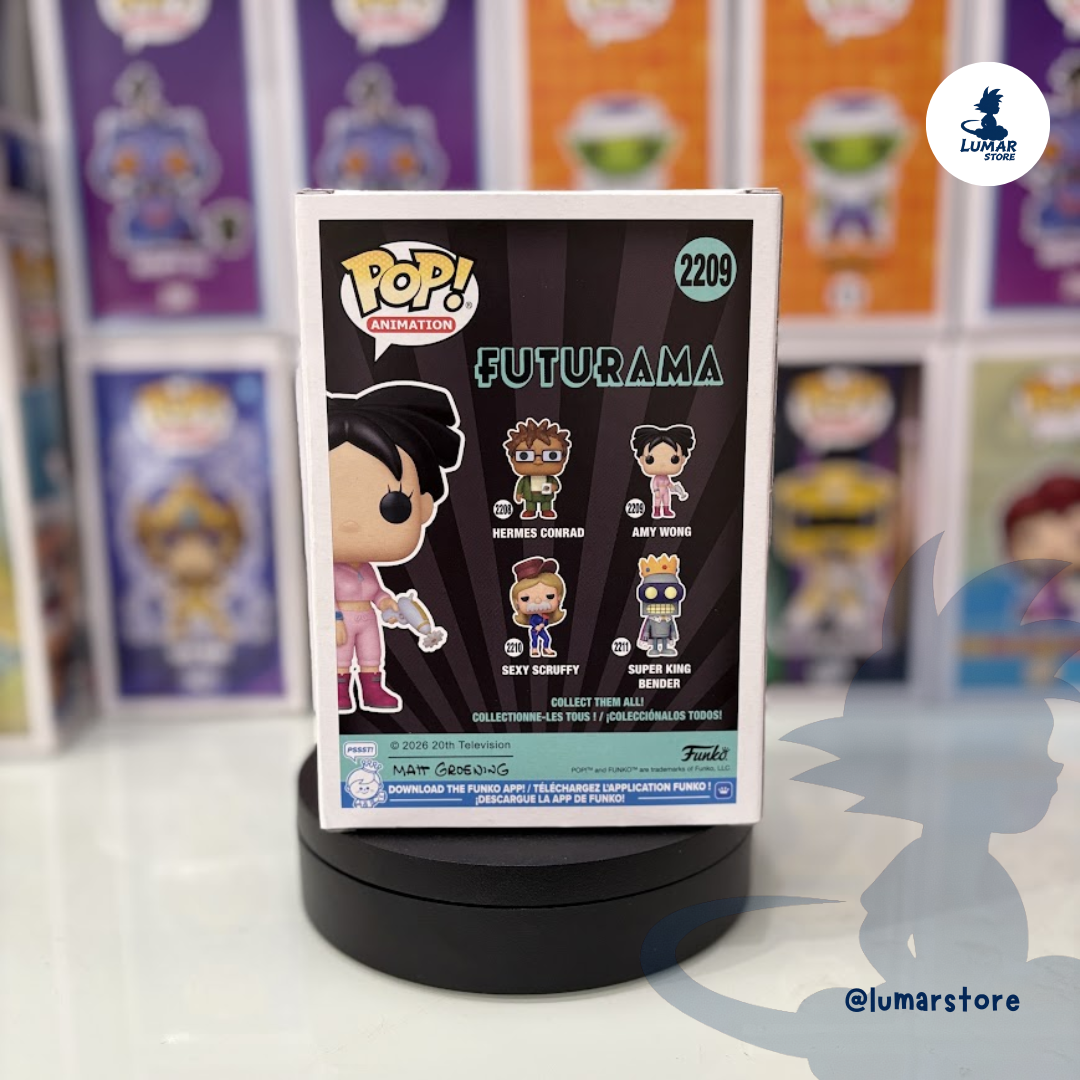 Funko Pop! Animation: Futurama #2209 Amy Wong
