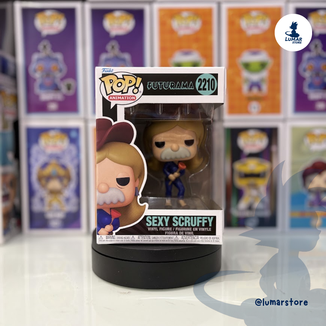 Funko Pop! Animation: Futurama #2210 Sexy Scruffy (Calendar Edition)