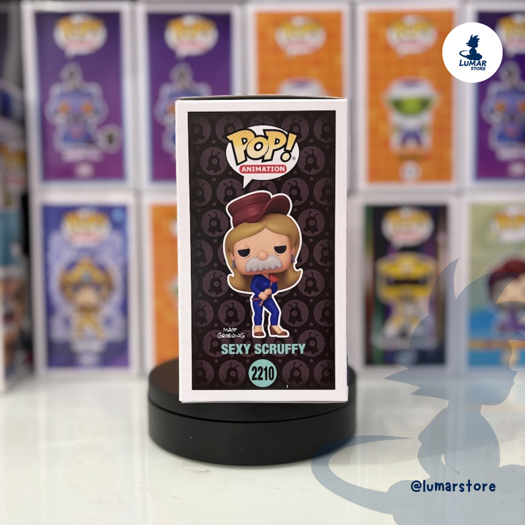 Funko Pop! Animation: Futurama #2210 Sexy Scruffy (Calendar Edition)