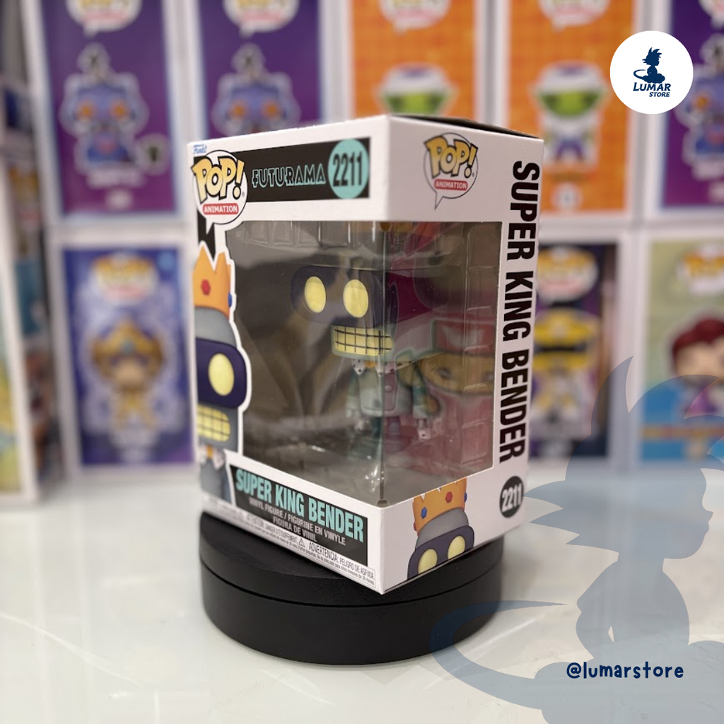 Funko Pop! Animation: Futurama #2211 Super King Bender (New New York Heroes)