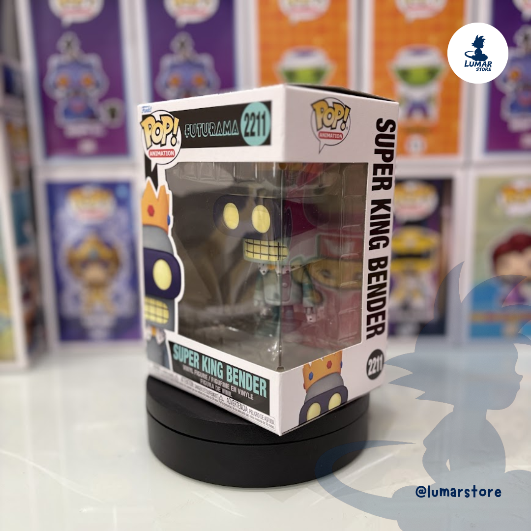 Funko Pop! Animation: Futurama #2211 Super King Bender (New New York Heroes)
