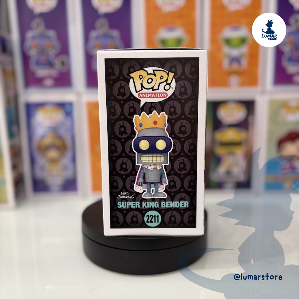 Funko Pop! Animation: Futurama #2211 Super King Bender (New New York Heroes)