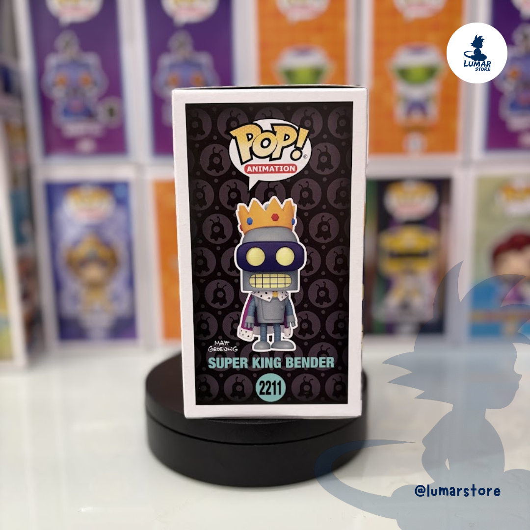 Funko Pop! Animation: Futurama #2211 Super King Bender (New New York Heroes)