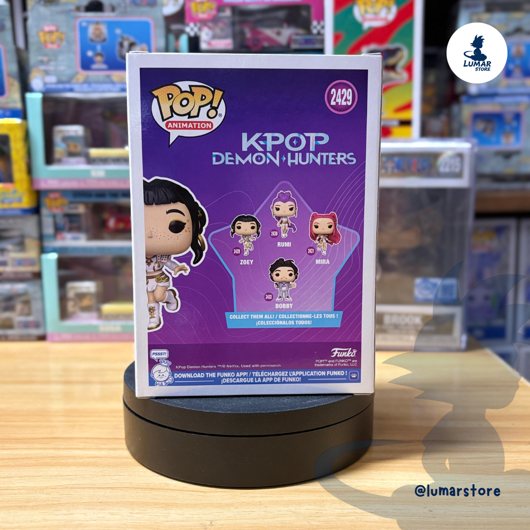 Funko Pop! Animation: K-Pop Demon Hunters #2429 Zoey