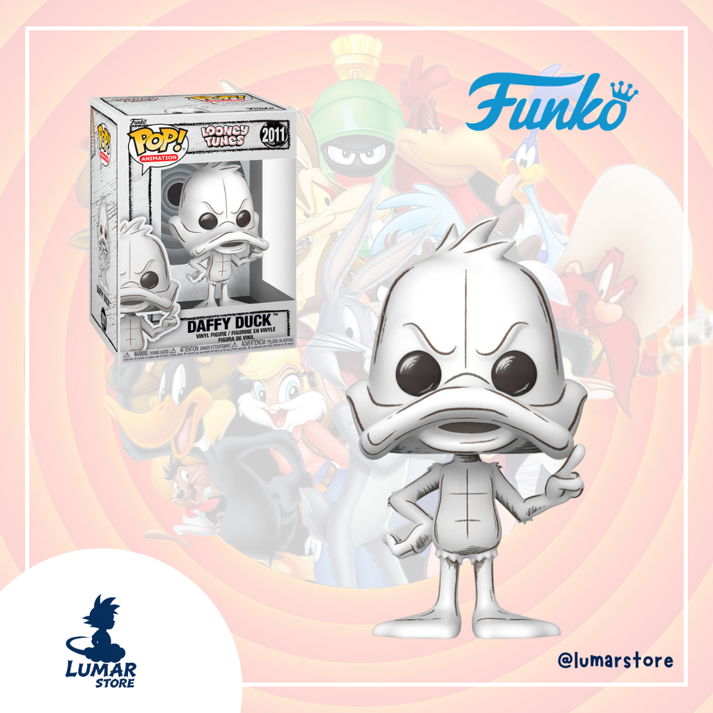 Funko Pop! Animation: Looney Tunes #2011 Daffy Duck (Deco Sketch Edition)