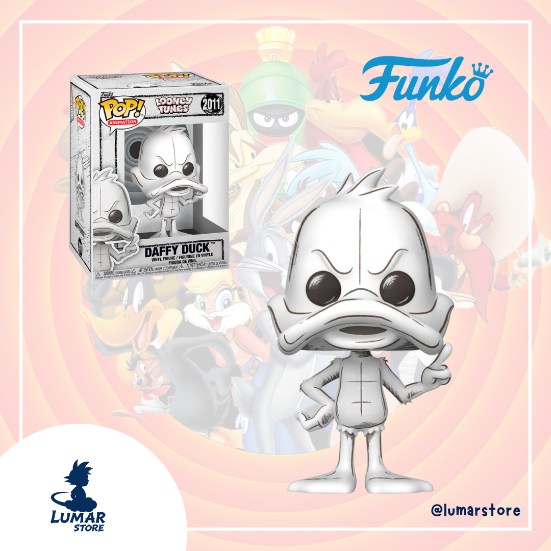 Funko Pop! Animation: Looney Tunes #2011 Daffy Duck (Deco Sketch Edition)