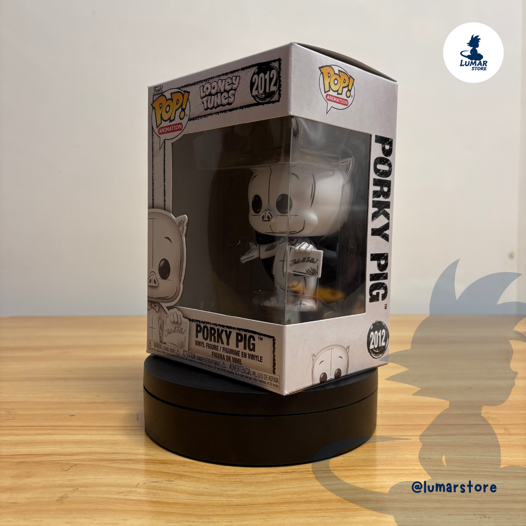 Funko Pop! Animation: Looney Tunes #2012 Porky Pig (Deco Sketch Edition)