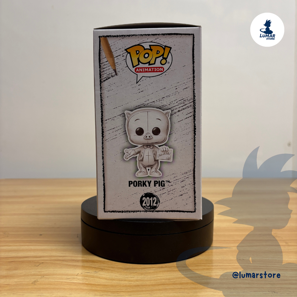 Funko Pop! Animation: Looney Tunes #2012 Porky Pig (Deco Sketch Edition)