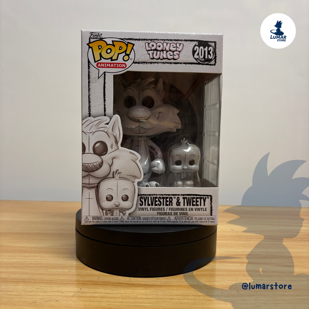 Funko Pop! Animation: Looney Tunes #2013 Sylvester & Tweety (Deco Sketch Edition)