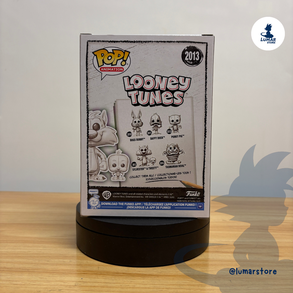 Funko Pop! Animation: Looney Tunes #2013 Sylvester & Tweety (Deco Sketch Edition)