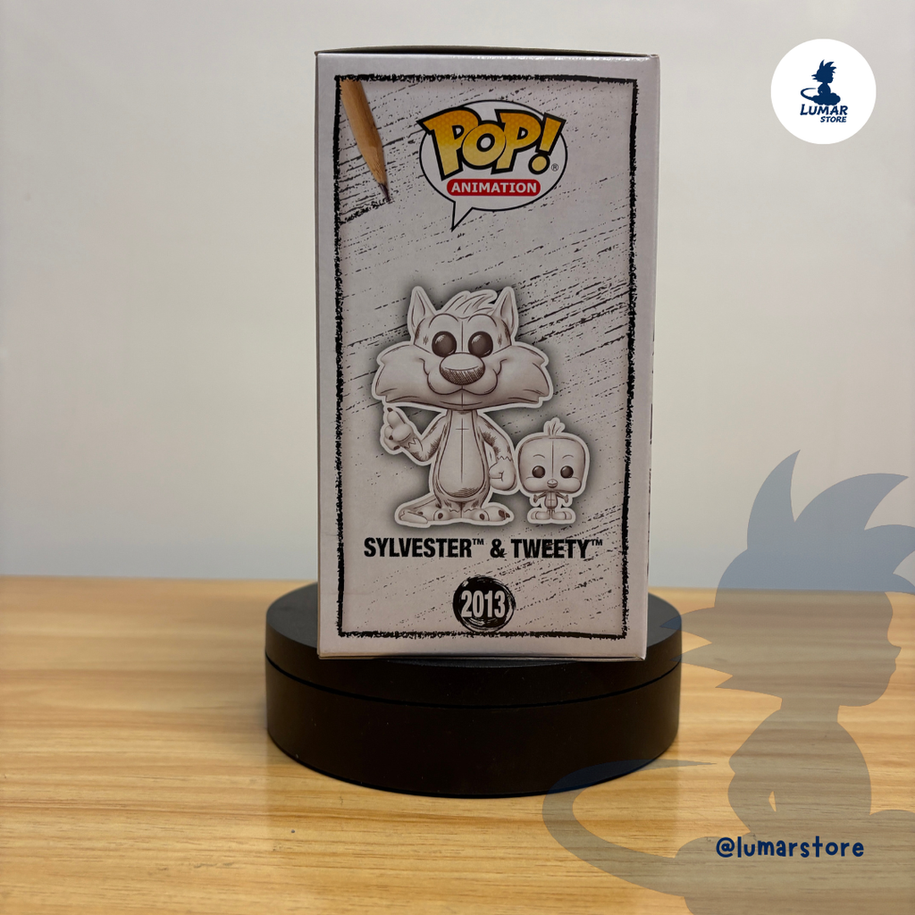 Funko Pop! Animation: Looney Tunes #2013 Sylvester & Tweety (Deco Sketch Edition)