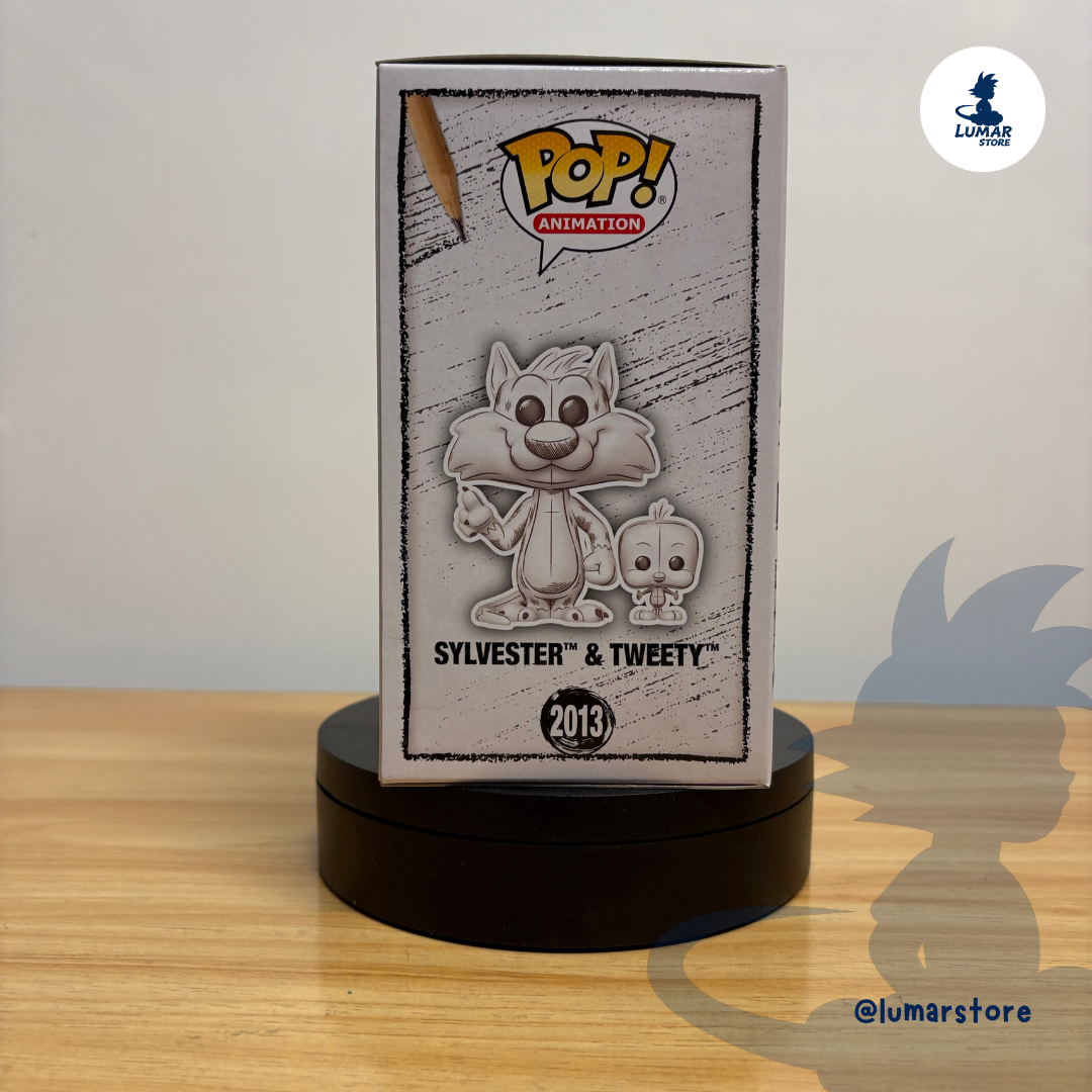 Funko Pop! Animation: Looney Tunes #2013 Sylvester & Tweety (Deco Sketch Edition)