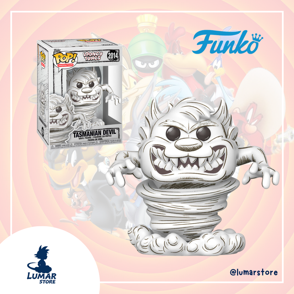 Funko Pop! Animation: Looney Tunes #2014 Tasmanian Devil (Deco Sketch Edition)