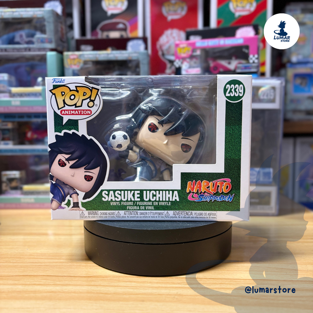 Funko Pop! Animation: Naruto Shippuden #2339 Sasuke Uchiha (Soccer / Fútbol Ninja)