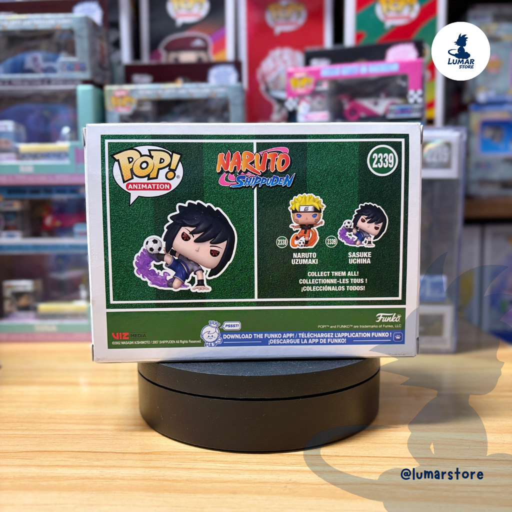 Funko Pop! Animation: Naruto Shippuden #2339 Sasuke Uchiha (Soccer / Fútbol Ninja)