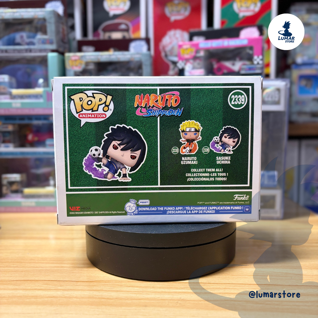Funko Pop! Animation: Naruto Shippuden #2339 Sasuke Uchiha (Soccer / Fútbol Ninja)