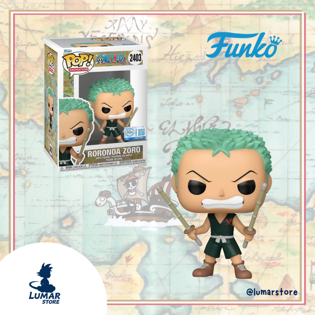Funko Pop! Animation: One Piece #2403 Young Roronoa Zoro (Shinai Training)