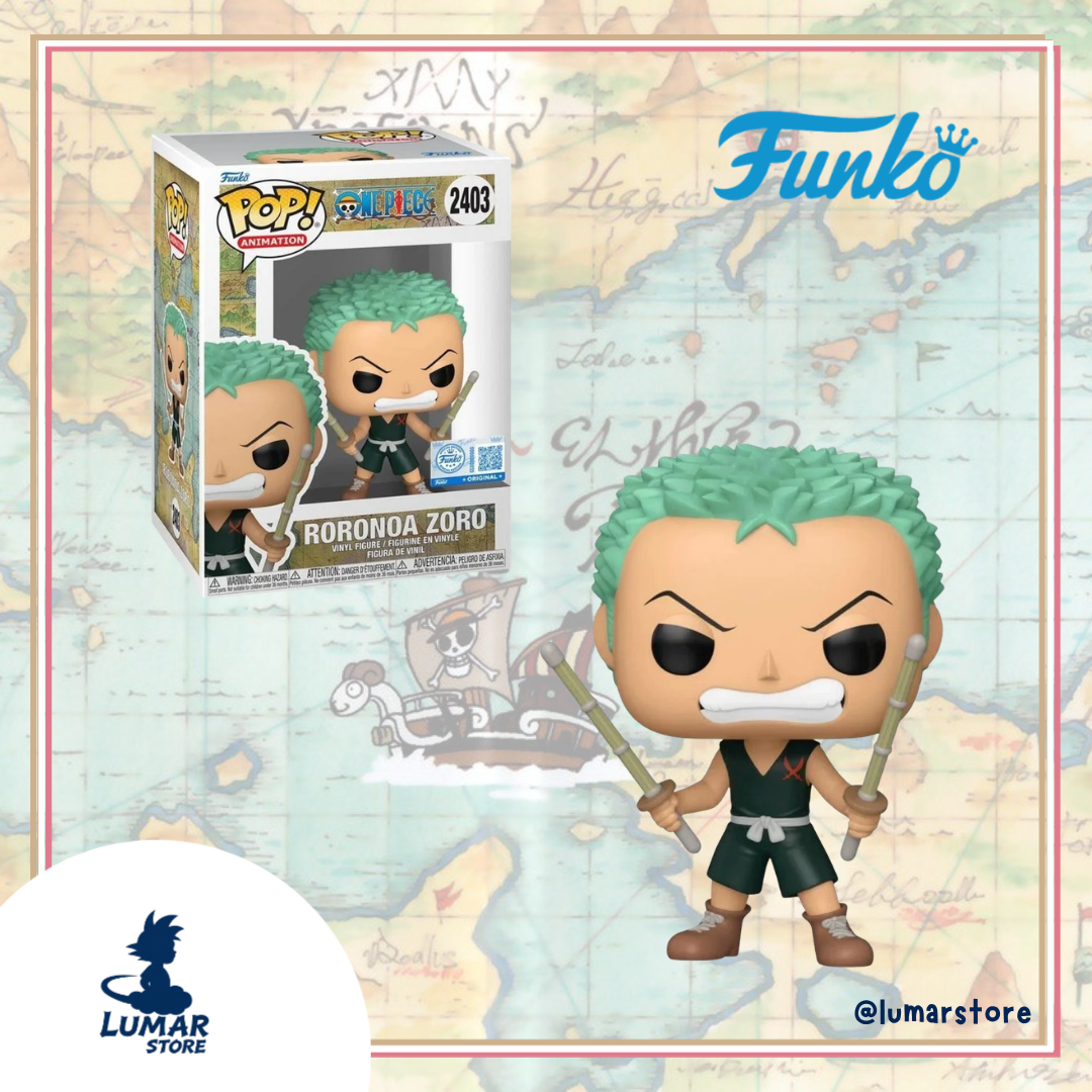 Funko Pop! Animation: One Piece #2403 Young Roronoa Zoro (Shinai Training)