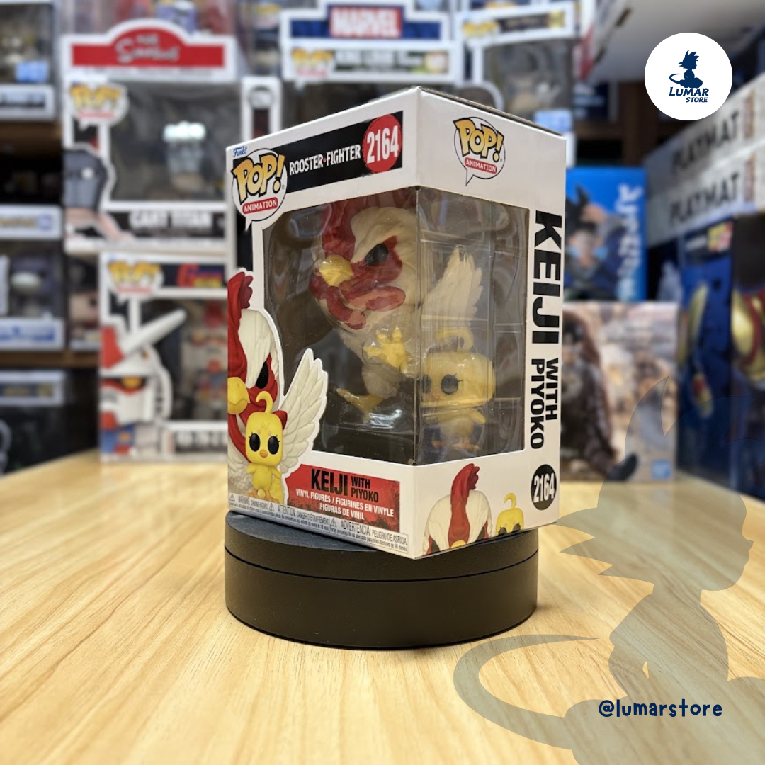 Funko Pop! Animation: Rooster Fighter #2164 Keiji with Piyoko