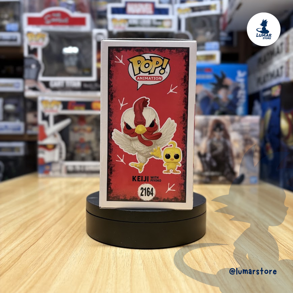 Funko Pop! Animation: Rooster Fighter #2164 Keiji with Piyoko