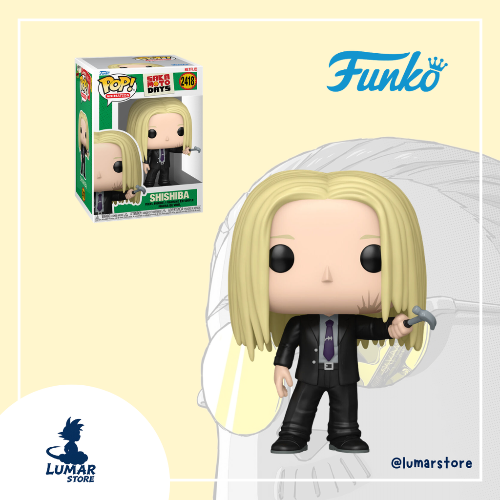 Funko Pop! Animation: Sakamoto Days #2418 Shishiba (ORDER Member)