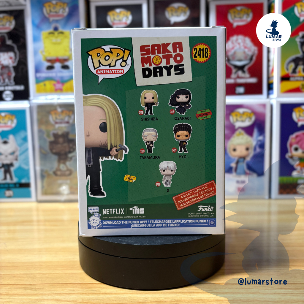 Funko Pop! Animation: Sakamoto Days #2418 Shishiba (ORDER Member)
