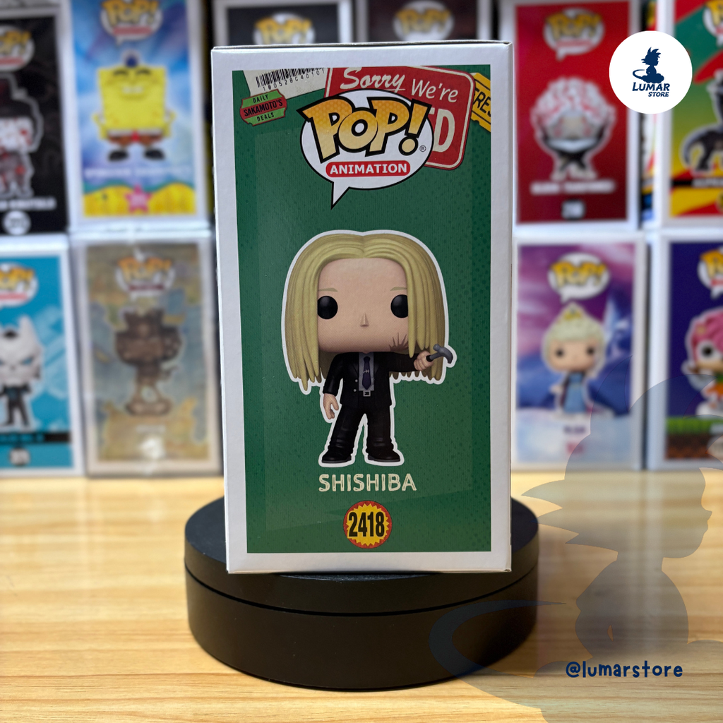 Funko Pop! Animation: Sakamoto Days #2418 Shishiba (ORDER Member)