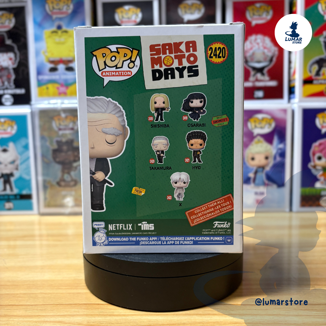 Funko Pop! Animation: Sakamoto Days #2420 Takamura (ORDER Legend)