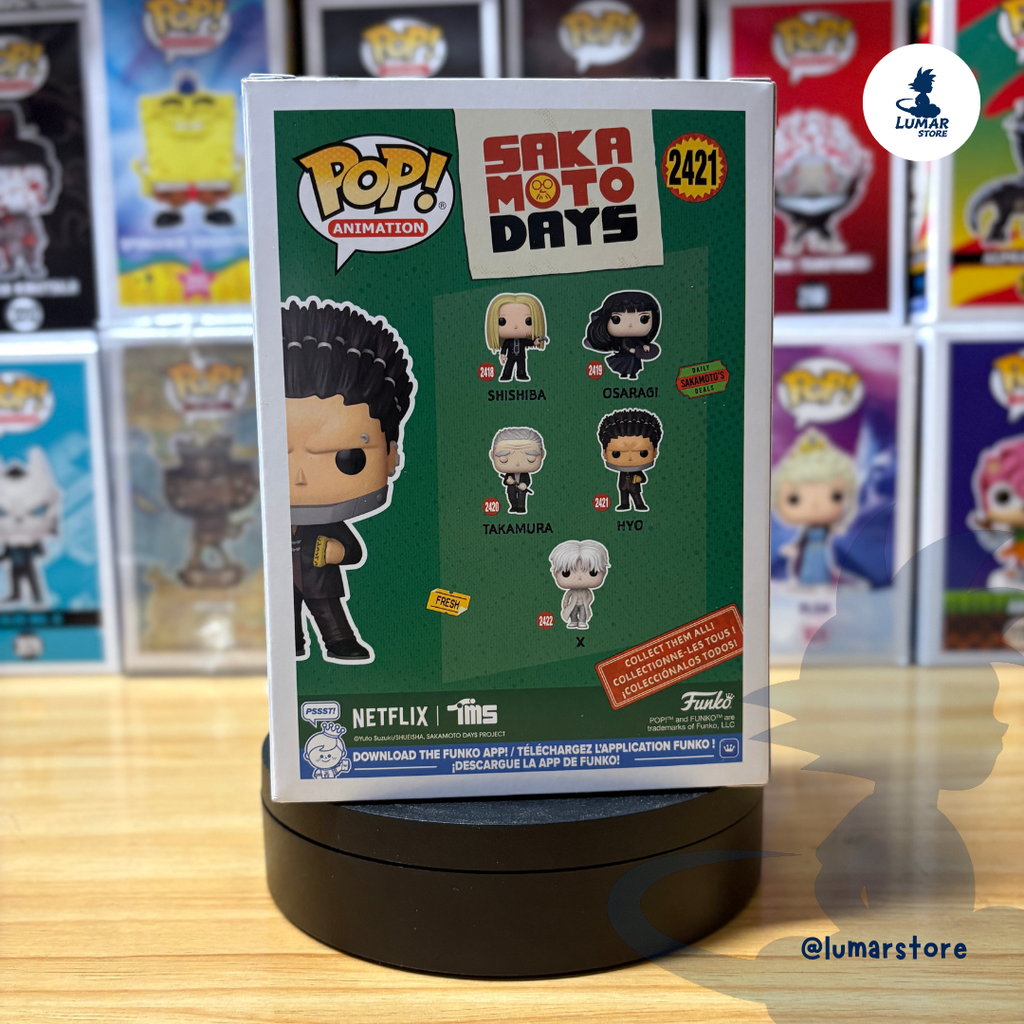 Funko Pop! Animation: Sakamoto Days #2421 Hyo (ORDER Member)