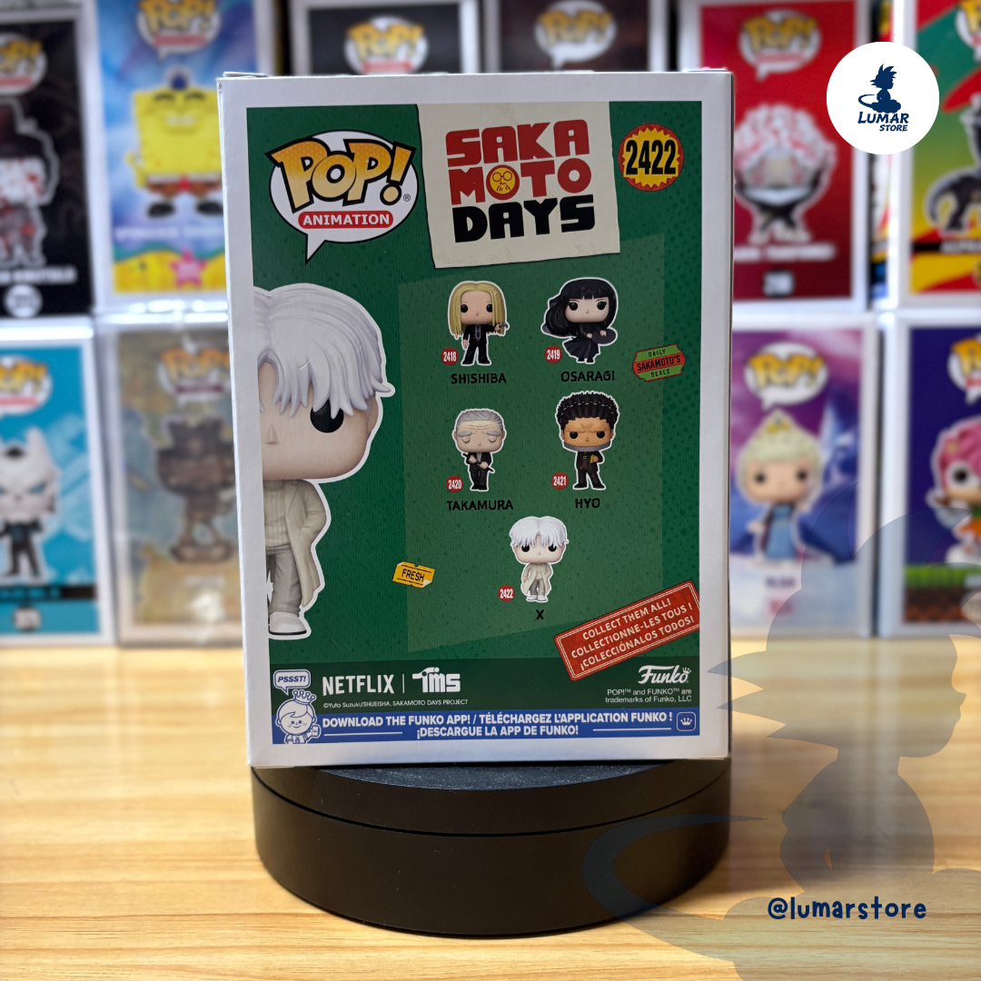 Funko Pop! Animation: Sakamoto Days #2422 X (Slur / Uzuki)