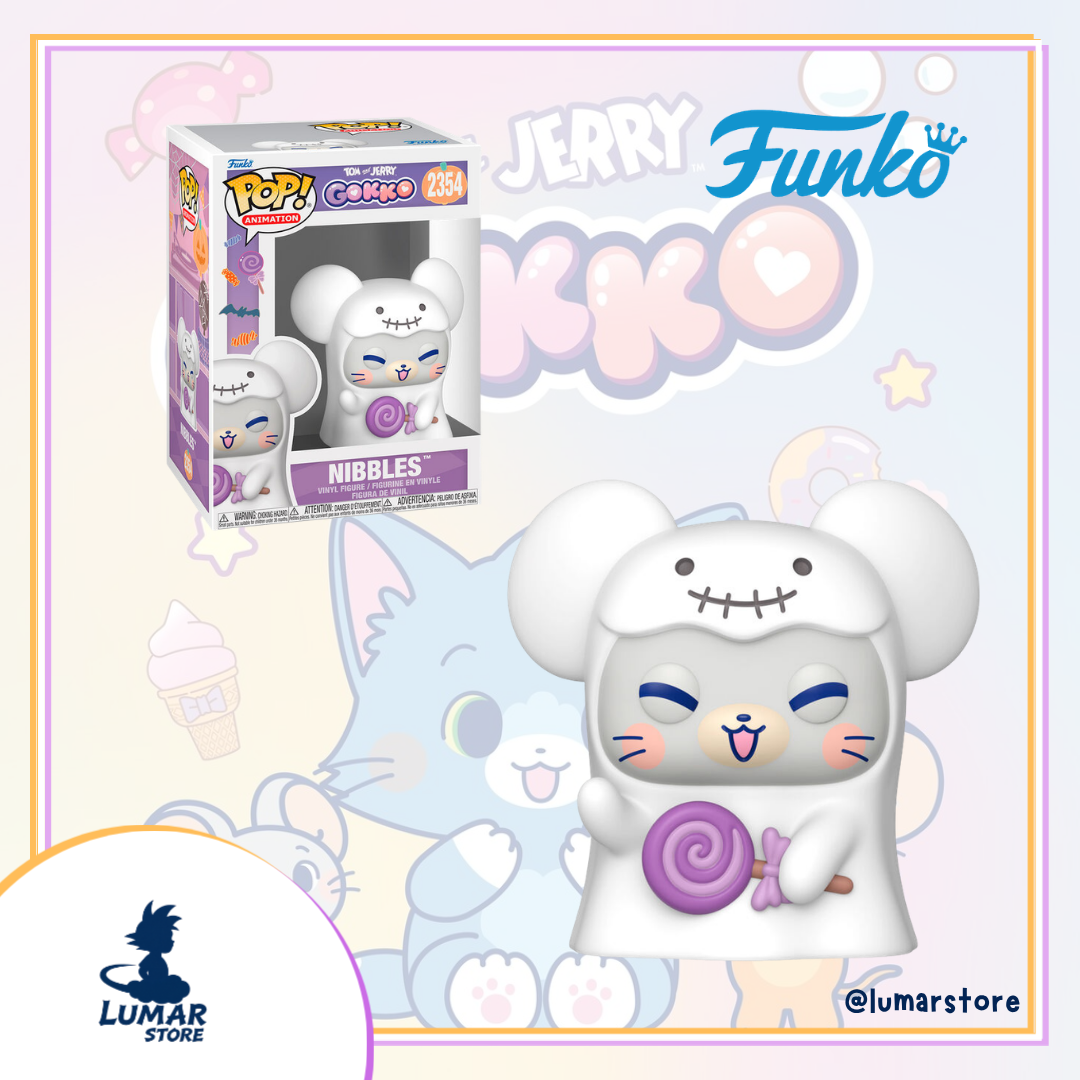 Funko Pop! Animation: Tom and Jerry Gokko #2354 Nibbles (Tuffy)