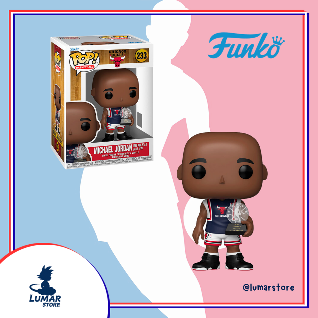 Funko Pop! Basketball: NBA #233 Michael Jordan (1998 All-Star Game MVP) Chicago Bulls