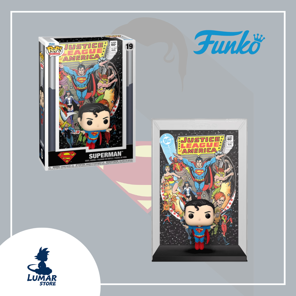 Funko Pop! Comic Cover #19: DC Justice League of America #217 | Superman