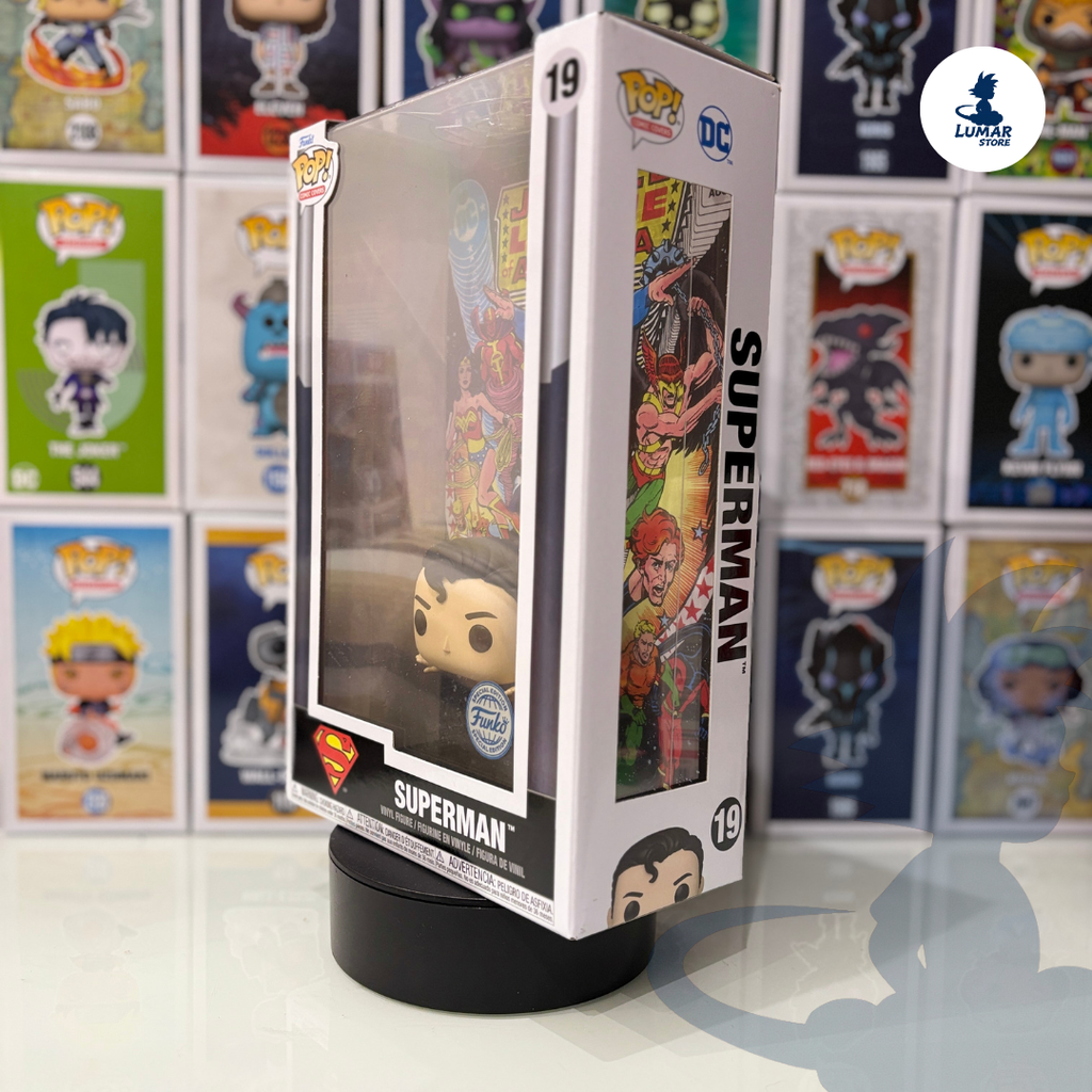 Funko Pop! Comic Cover #19: DC Justice League of America #217 | Superman