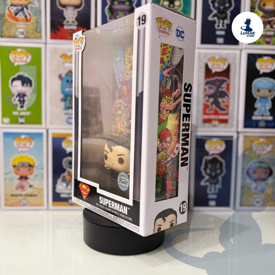 Funko Pop! Comic Cover #19: DC Justice League of America #217 | Superman