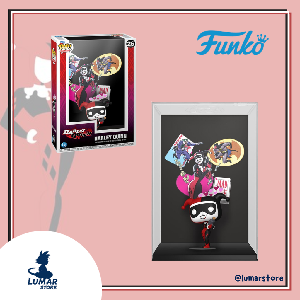 Funko Pop! Comic Cover #26 DC Comics: Harley Quinn Mad Love (Hard Case Edition)