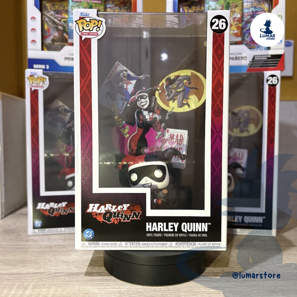Funko Pop! Comic Cover #26 DC Comics: Harley Quinn Mad Love (Hard Case Edition)