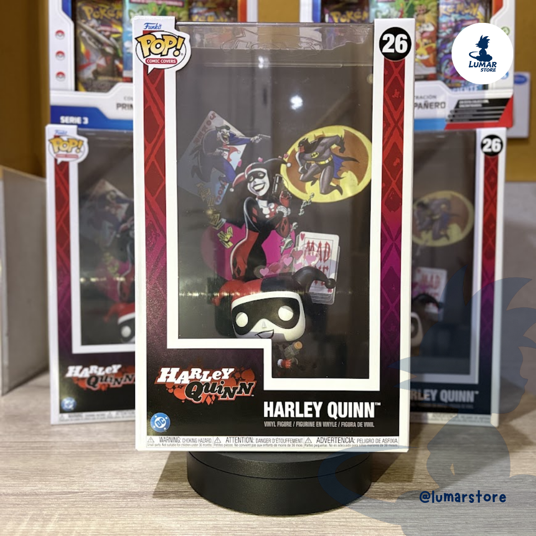 Funko Pop! Comic Cover #26 DC Comics: Harley Quinn Mad Love (Hard Case Edition)