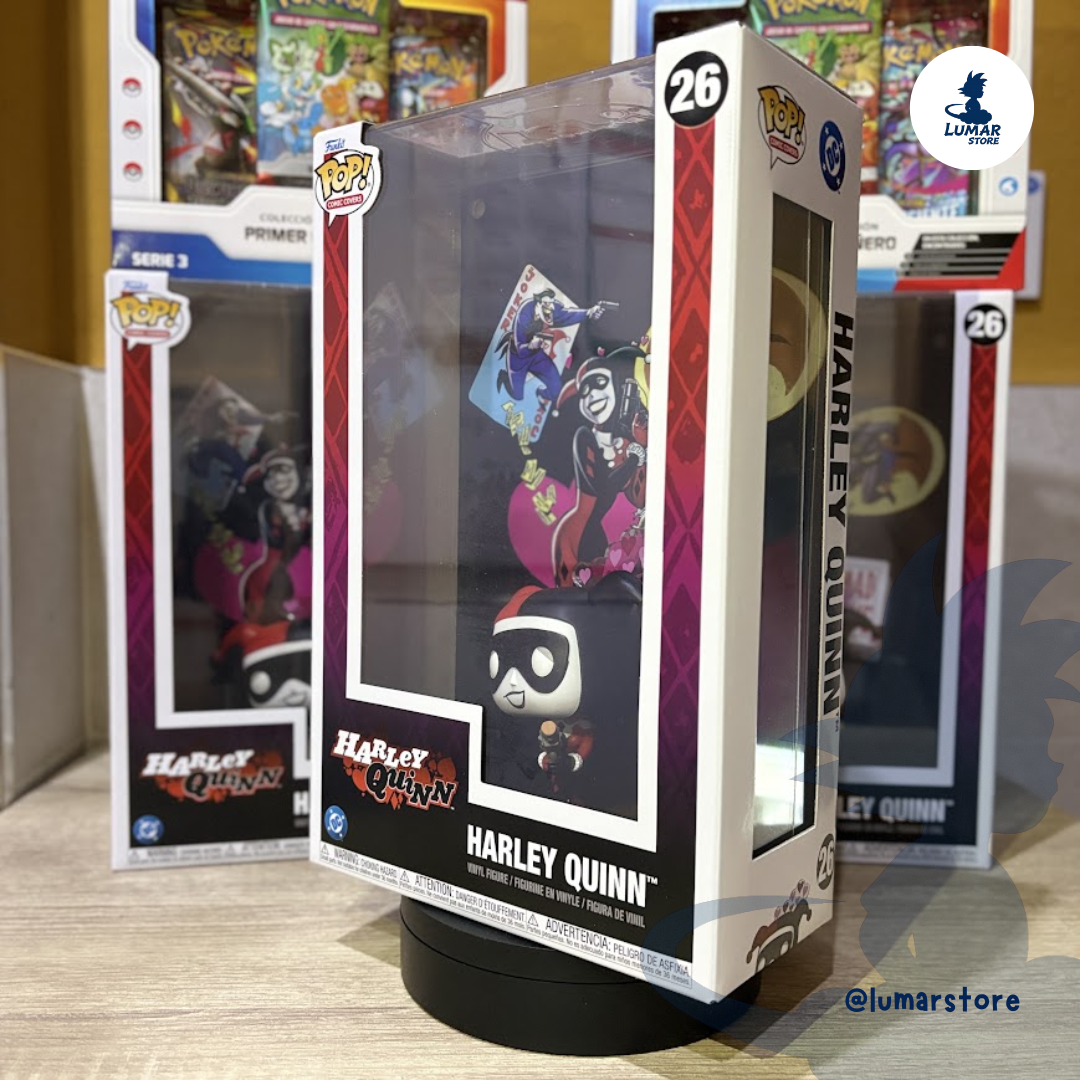 Funko Pop! Comic Cover #26 DC Comics: Harley Quinn Mad Love (Hard Case Edition)