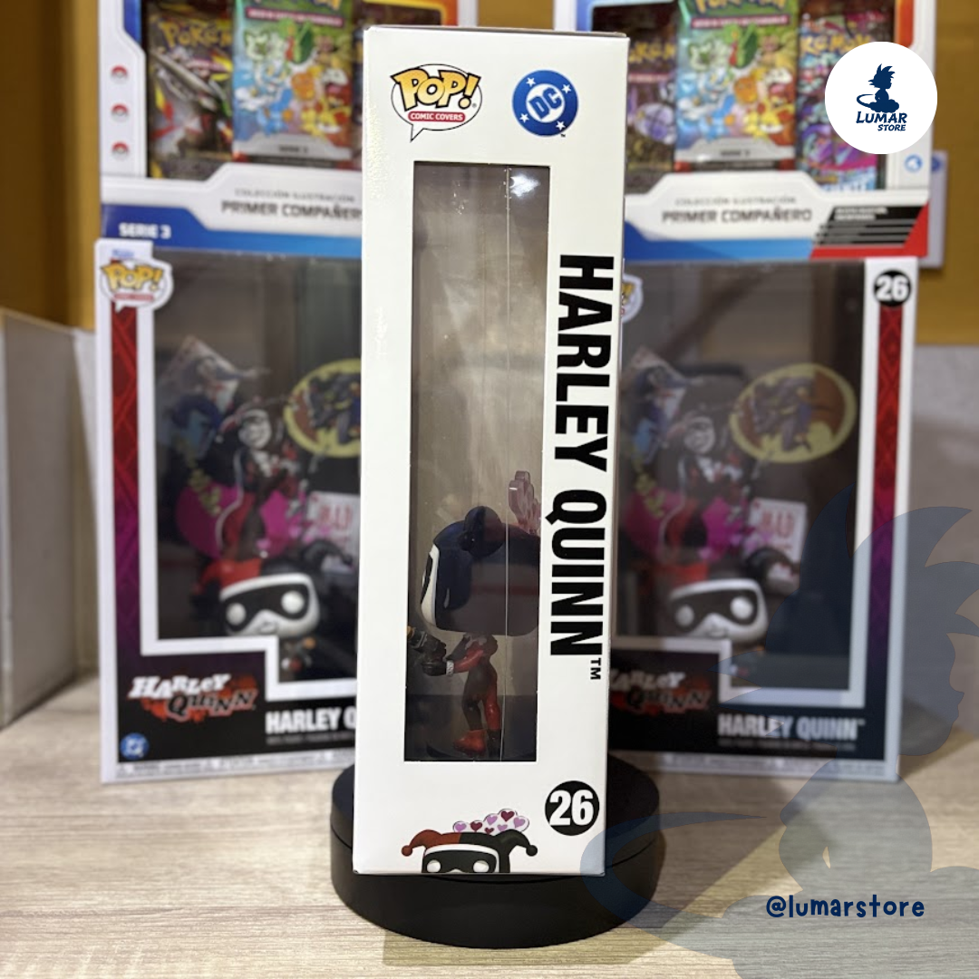 Funko Pop! Comic Cover #26 DC Comics: Harley Quinn Mad Love (Hard Case Edition)