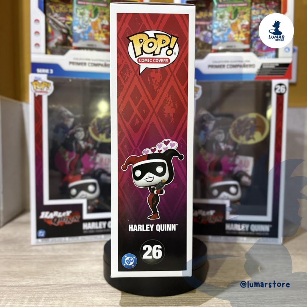 Funko Pop! Comic Cover #26 DC Comics: Harley Quinn Mad Love (Hard Case Edition)