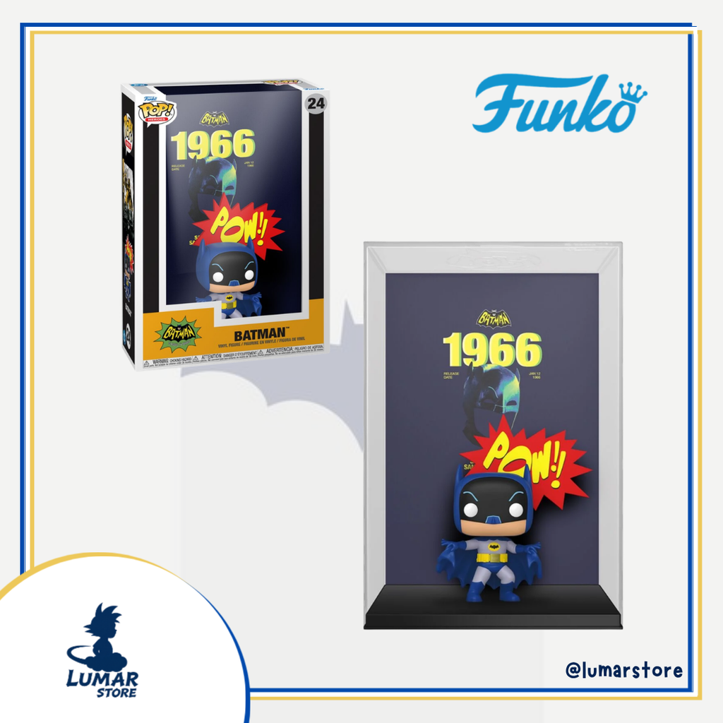 Funko Pop! Cover #24 DC Heroes: Batman 1966 Classic TV Series (Hard Case Edition)