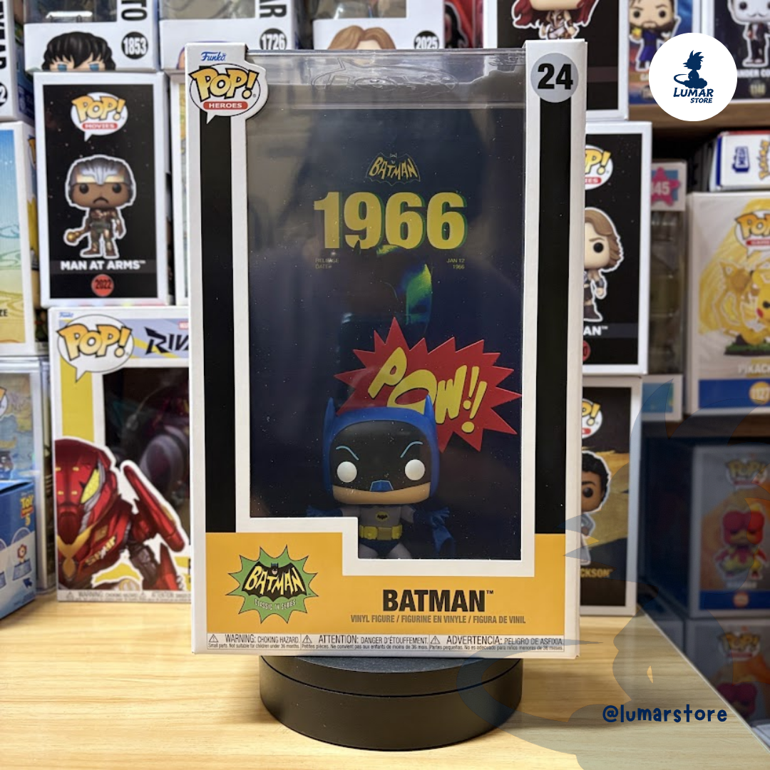 Funko Pop! Cover #24 DC Heroes: Batman 1966 Classic TV Series (Hard Case Edition)