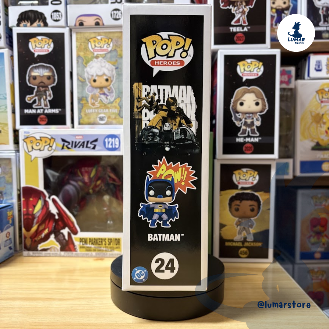 Funko Pop! Cover #24 DC Heroes: Batman 1966 Classic TV Series (Hard Case Edition)